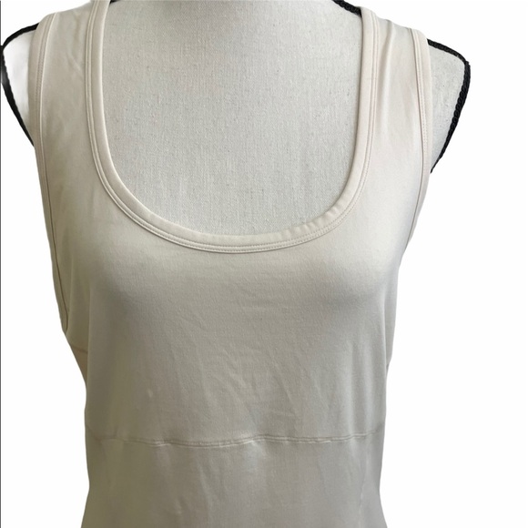 Fabletics racerback top cream X-Large. Exercise top - Picture 2 of 8